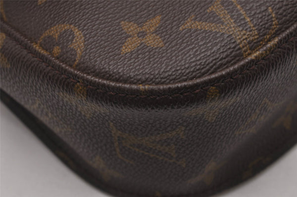 Authentic Louis Vuitton Monogram Saint Cloud GM M51242 Shoulder Cross Bag 6592I