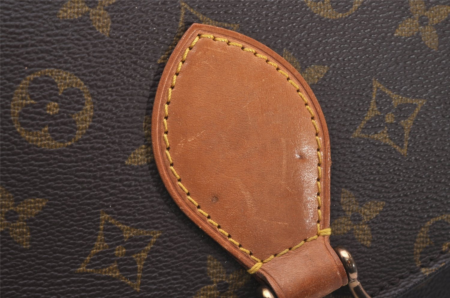 Authentic Louis Vuitton Monogram Saint Cloud GM M51242 Shoulder Cross Bag 6592I