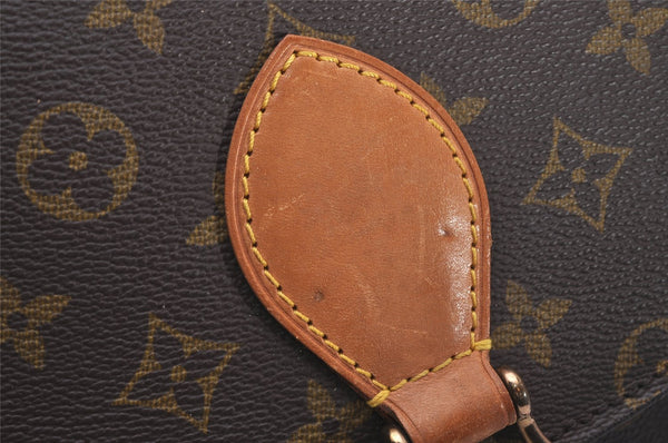 Authentic Louis Vuitton Monogram Saint Cloud GM M51242 Shoulder Cross Bag 6592I