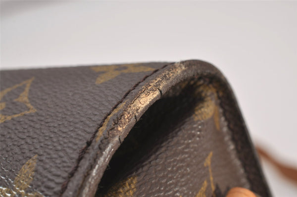 Authentic Louis Vuitton Monogram Saint Cloud GM M51242 Shoulder Cross Bag 6592I