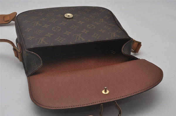 Authentic Louis Vuitton Monogram Saint Cloud GM M51242 Shoulder Cross Bag 6592I