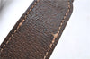 Authentic GUCCI Web Sherry Line Shoulder Cross Bag GG PVC Leather Brown 6593E