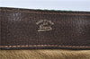 Authentic GUCCI Web Sherry Line Shoulder Cross Bag GG PVC Leather Brown 6593E