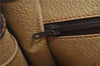 Authentic GUCCI Web Sherry Line Shoulder Cross Bag GG PVC Leather Brown 6593E