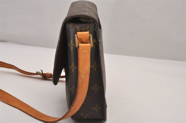 Authentic Louis Vuitton Monogram Saint Cloud GM M51242 Shoulder Cross Bag 6593I