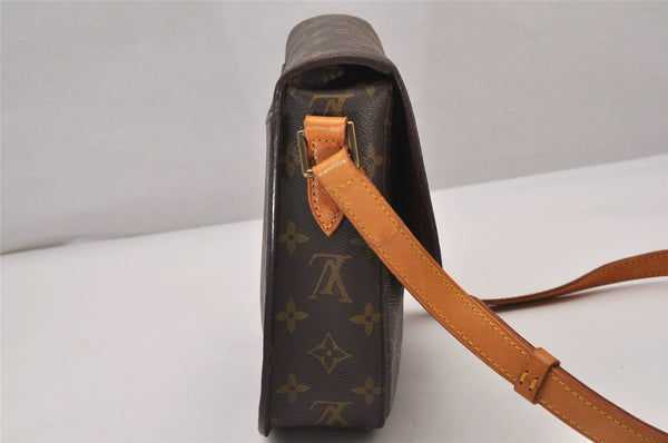 Authentic Louis Vuitton Monogram Saint Cloud GM M51242 Shoulder Cross Bag 6593I