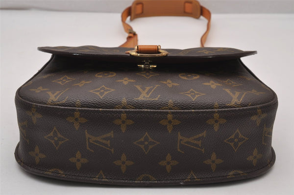 Authentic Louis Vuitton Monogram Saint Cloud GM M51242 Shoulder Cross Bag 6593I