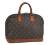 Authentic Louis Vuitton Monogram Alma Hand Bag Purse M51130 LV 6595I