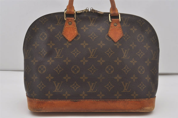 Authentic Louis Vuitton Monogram Alma Hand Bag Purse M51130 LV 6595I