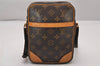 Authentic Louis Vuitton Monogram Danube Shoulder Cross Body Bag M45266 LV 6596I