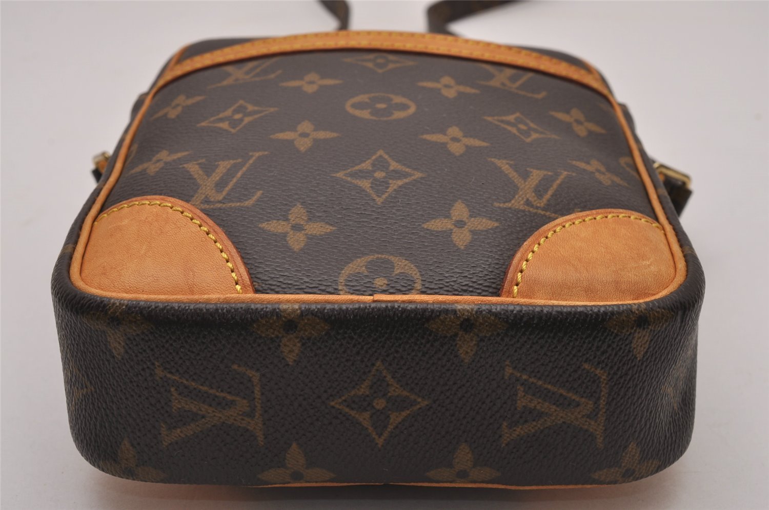 Authentic Louis Vuitton Monogram Danube Shoulder Cross Body Bag M45266 LV 6596I