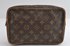 Authentic Louis Vuitton Monogram Compiegne 23 Clutch Hand Bag M51847 LV 6598I