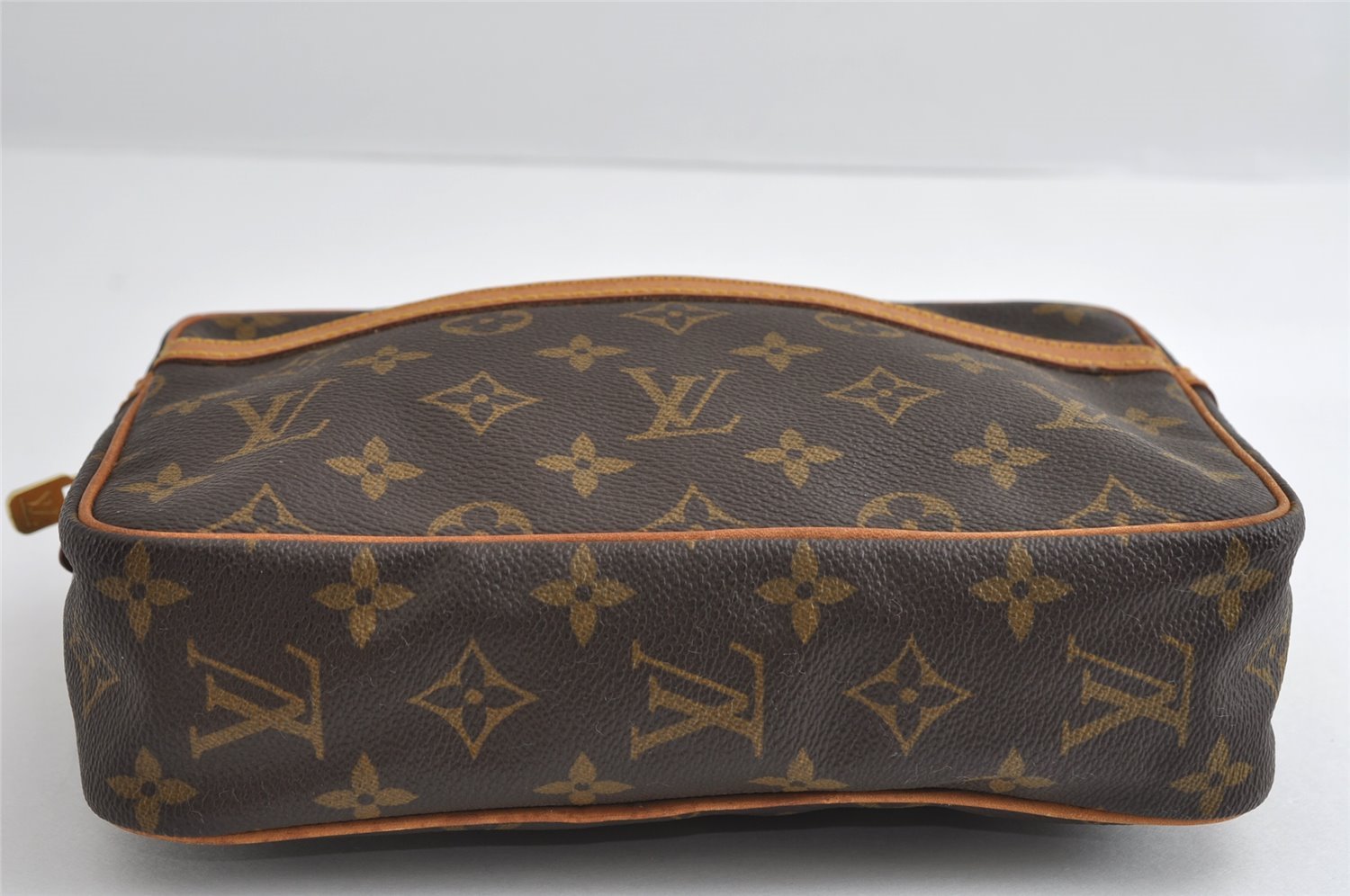 Authentic Louis Vuitton Monogram Compiegne 23 Clutch Hand Bag M51847 LV 6598I