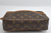 Authentic Louis Vuitton Monogram Compiegne 23 Clutch Hand Bag M51847 LV 6598I