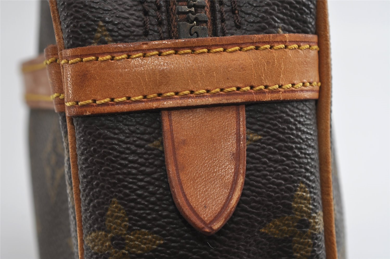 Authentic Louis Vuitton Monogram Compiegne 23 Clutch Hand Bag M51847 LV 6598I