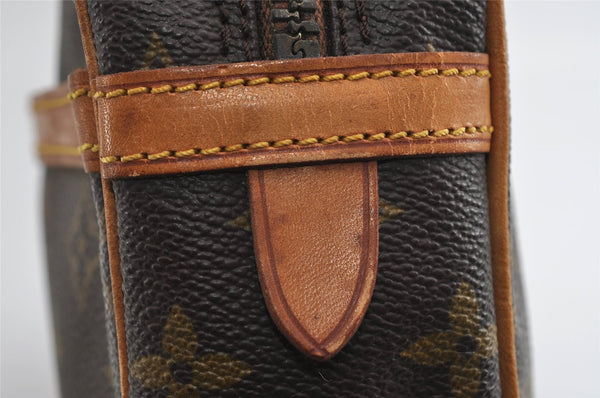 Authentic Louis Vuitton Monogram Compiegne 23 Clutch Hand Bag M51847 LV 6598I