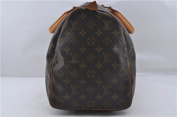 Authentic Louis Vuitton Monogram Keepall 45 Travel Boston Bag M41428 LV 6600D