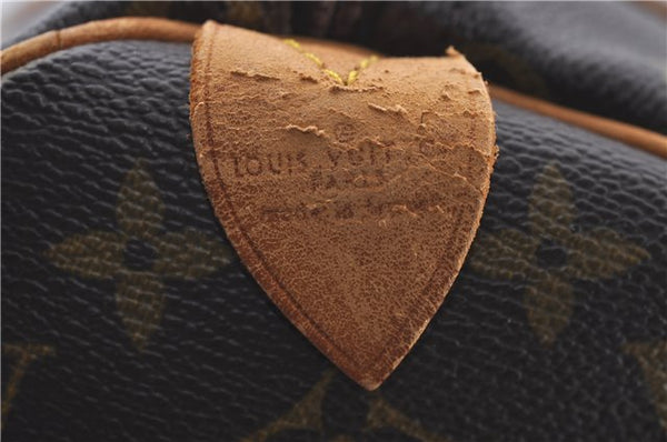 Authentic Louis Vuitton Monogram Keepall 45 Travel Boston Bag M41428 LV 6600D