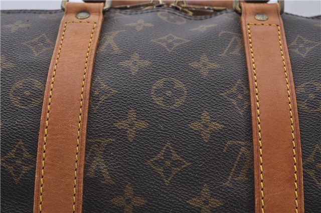 Authentic Louis Vuitton Monogram Keepall 45 Travel Boston Bag M41428 LV 6600D