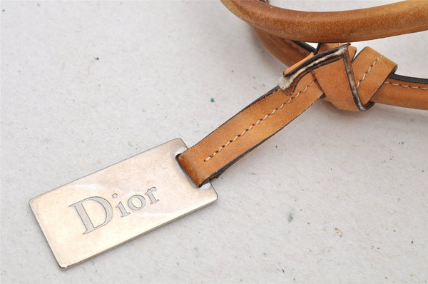 Authentic Christian Dior Shoulder Hand Bag Purse PVC Leather Multicolor CD 6600I