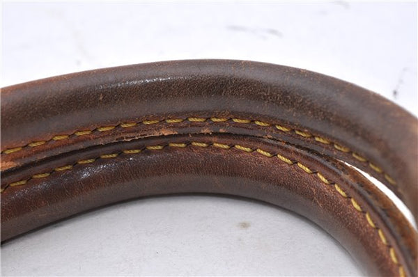 Authentic Louis Vuitton Monogram Sac Plat Hand Bag M51140 LV 6602D