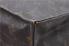 Authentic Louis Vuitton Monogram Sac Plat Hand Bag M51140 LV 6602D