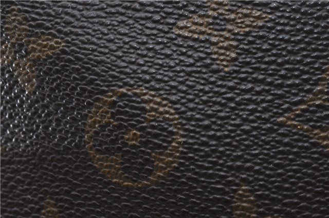 Authentic Louis Vuitton Monogram Sac Plat Hand Bag M51140 LV 6602D