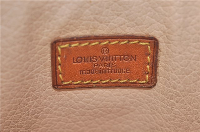 Authentic Louis Vuitton Monogram Sac Plat Hand Bag M51140 LV 6602D