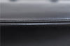 Authentic Salvatore Ferragamo Vintage Vara Ribbon Hand Bag Purse Black 6606E
