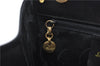 Authentic Salvatore Ferragamo Vintage Vara Ribbon Hand Bag Purse Black 6606E