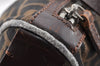 Authentic FENDI Vintage Zucca Hand Bag Purse Canvas Leather Brown 6607I