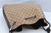 Authentic GUCCI Vintage Shoulder Bag GG Canvas Leather 0013746 Brown 6608F