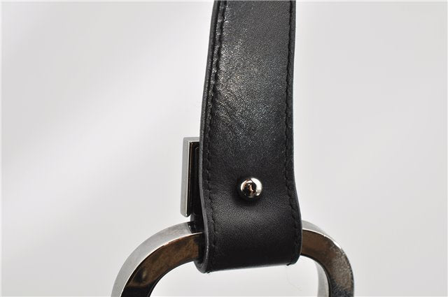 Authentic GUCCI Vintage Shoulder Bag GG Canvas Leather 0013746 Brown 6608F