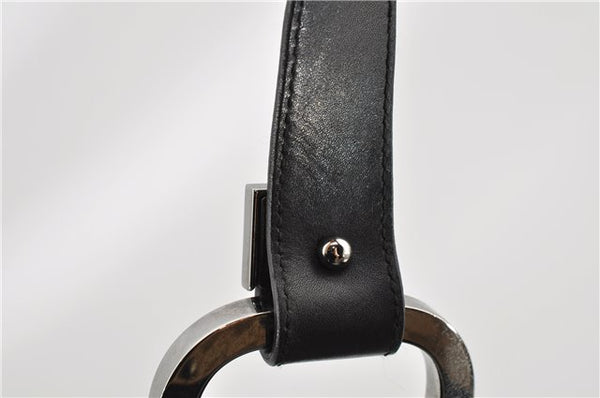 Authentic GUCCI Vintage Shoulder Bag GG Canvas Leather 0013746 Brown 6608F