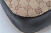 Authentic GUCCI Vintage Shoulder Bag GG Canvas Leather 0013746 Brown 6608F