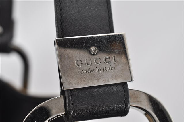 Authentic GUCCI Vintage Shoulder Bag GG Canvas Leather 0013746 Brown 6608F