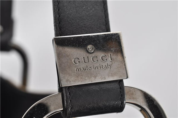 Authentic GUCCI Vintage Shoulder Bag GG Canvas Leather 0013746 Brown 6608F