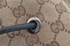 Authentic GUCCI Vintage Shoulder Bag GG Canvas Leather 0013746 Brown 6608F