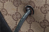 Authentic GUCCI Vintage Shoulder Bag GG Canvas Leather 0013746 Brown 6608F
