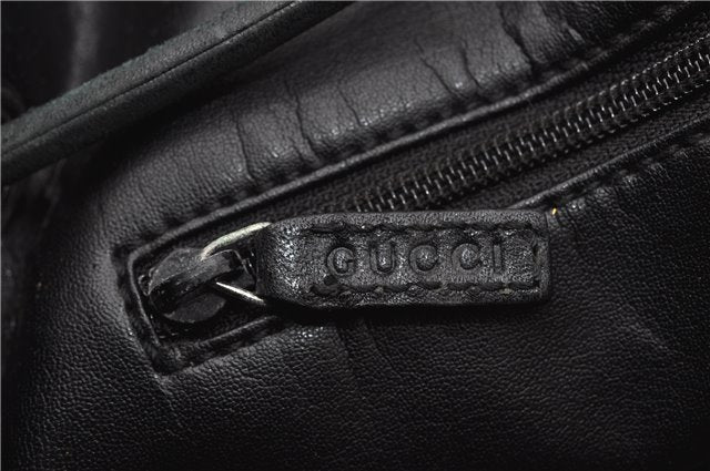 Authentic GUCCI Vintage Shoulder Bag GG Canvas Leather 0013746 Brown 6608F