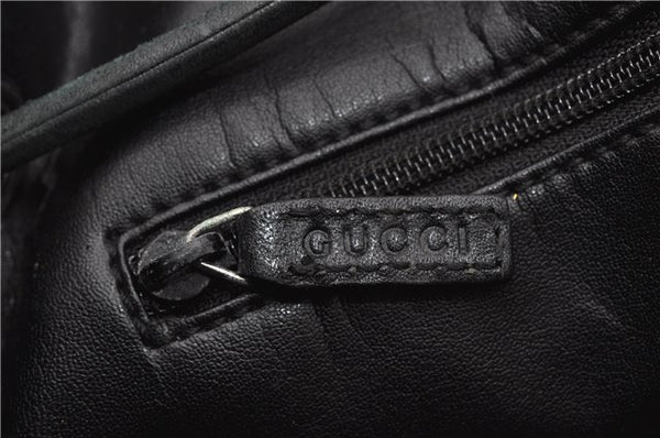 Authentic GUCCI Vintage Shoulder Bag GG Canvas Leather 0013746 Brown 6608F