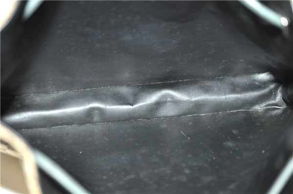 Authentic GUCCI Vintage Shoulder Bag GG Canvas Leather 0013746 Brown 6608F