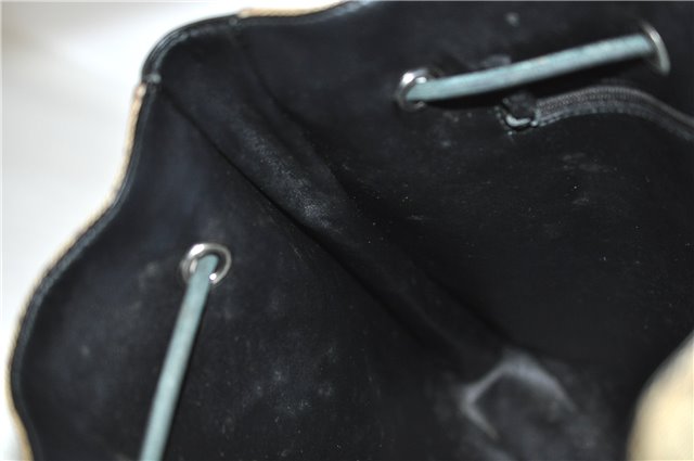 Authentic GUCCI Vintage Shoulder Bag GG Canvas Leather 0013746 Brown 6608F