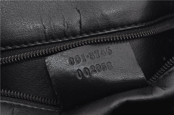 Authentic GUCCI Vintage Shoulder Bag GG Canvas Leather 0013746 Brown 6608F