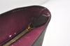 Authentic FENDI Zucca Vintage Shoulder Tote Bag PVC Leather Brown Black 6608I