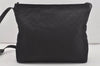 Authentic GUCCI Shoulder Cross Body Bag GG Nylon Leather 308840 Black Junk 6610I