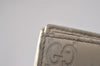 Authentic GUCCI Guccissima Twins GG Leather Wallet Purse 233024 White 6611I