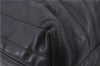 Authentic GUCCI Vintage Shoulder Tote Bag Leather Black Junk 6613C