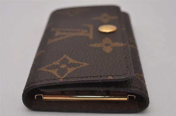 Authentic Louis Vuitton Monogram Multicles 4 Four Hooks Key Case M62631 LV 6613I
