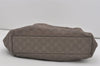 Authentic GUCCI Guccissima Sukey Shoulder Tote Bag GG Leather 211944 Gray 6616I